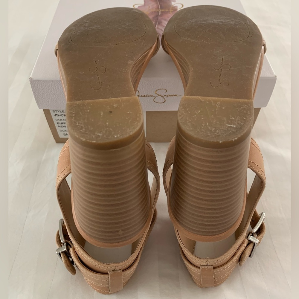 *Donated*Or FREE! Jessica Simpson Cristabel Wedge Sandal - Picture 9 of 13